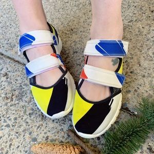 MOA MASTER OF ARTS, color block, Velcro sneaker!!